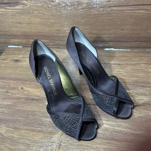 Michel Shannon Glittery Brown Heels size 9.5